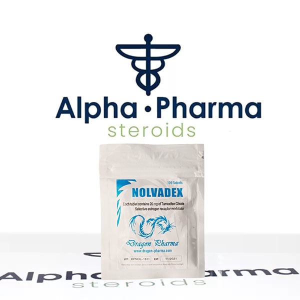 Nolvadex 20 (Dragon Pharma) on alpha-pharma.pro